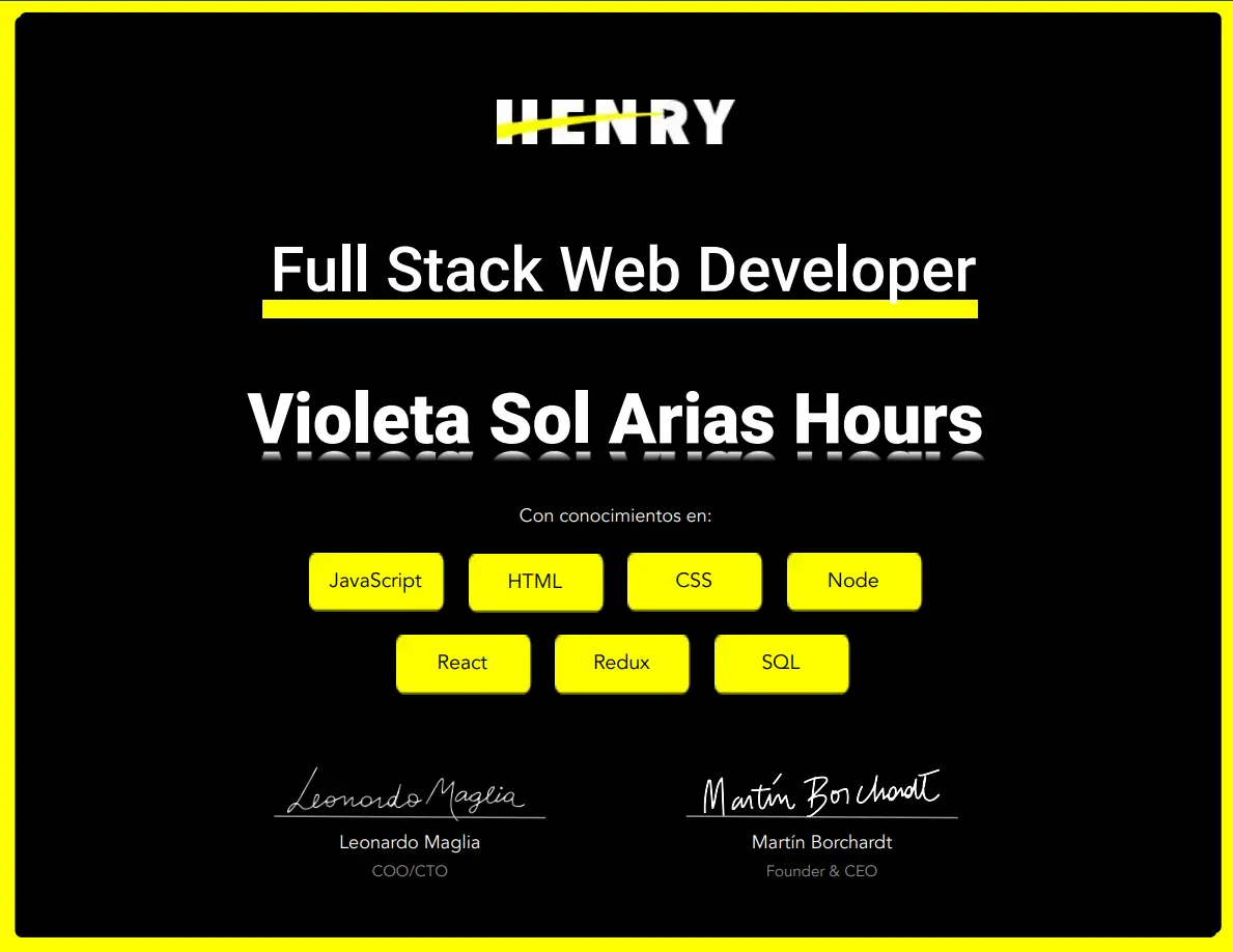 Full Stack Web Developer